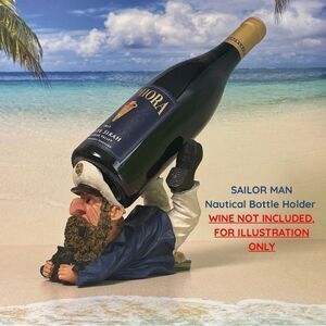 Sailor Man Nautical Bottle Holder